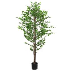 Plante artificielle ficus 1260 feuilles 200 cm vert