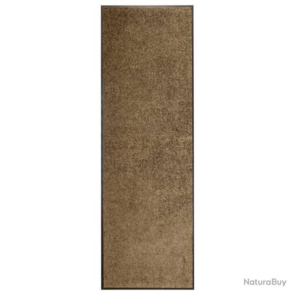 Paillasson lavable Marron 60x180 cm