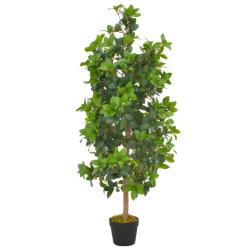 Plante artificielle avec pot Laurier Vert 120 cm