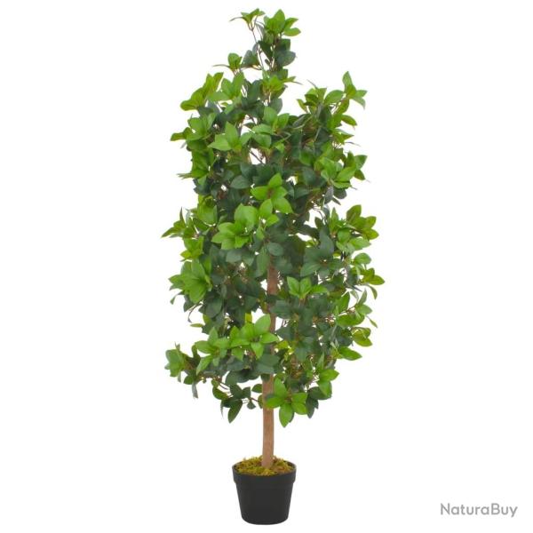 Plante artificielle avec pot Laurier Vert 120 cm