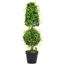 Plante de buis artificiel avec pot Vert 100 cm alsavelo