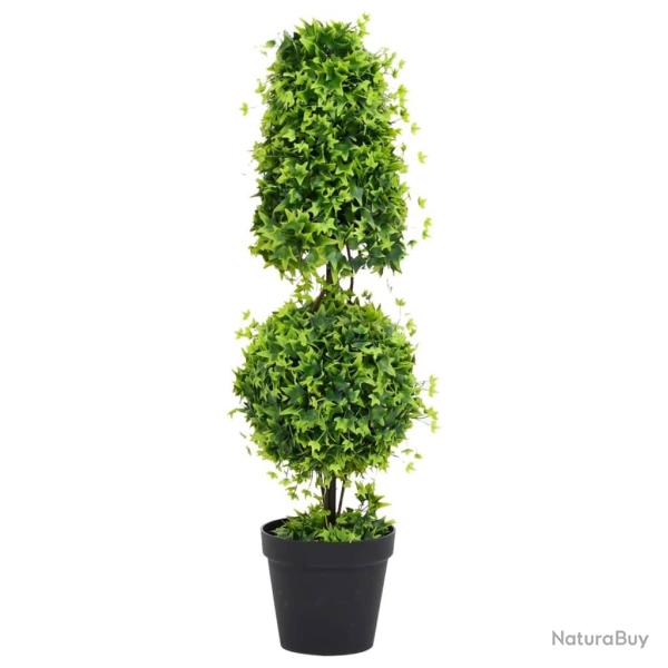 Plante de buis artificiel avec pot Vert 100 cm alsavelo