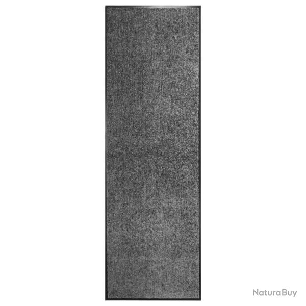 Paillasson lavable Anthracite 60x180 cm
