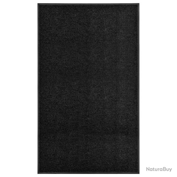 Paillasson lavable Noir 90x150 cm