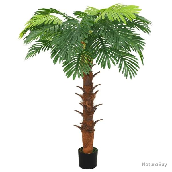 Palmier Cycas artificiel avec pot 160 cm Vert alsavelo
