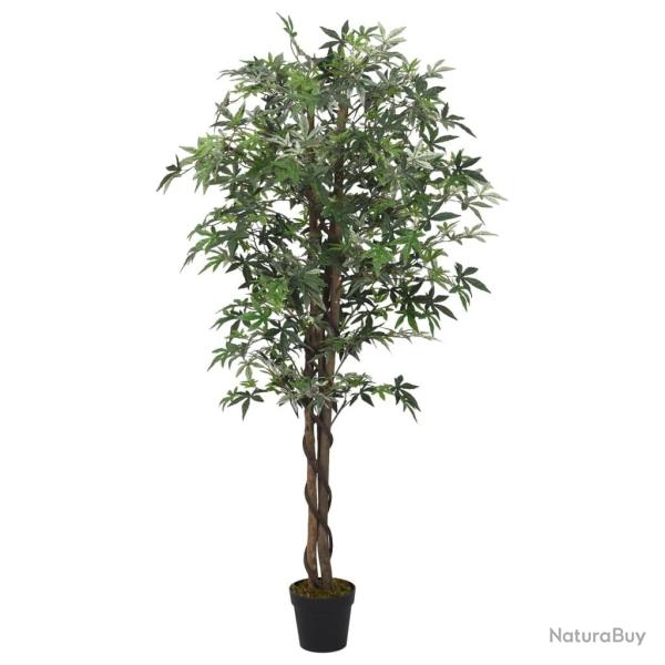 �rable artificiel 672 feuilles 180 cm vert