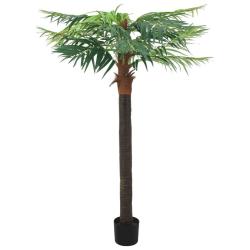 Palmier Phoenix artificiel avec pot 215 cm Vert alsavelo