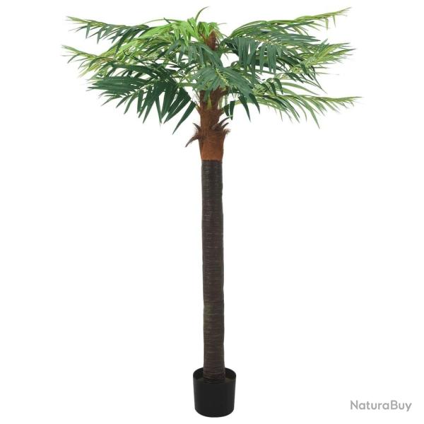 Palmier Phoenix artificiel avec pot 215 cm Vert