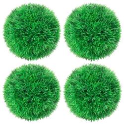 Boules de buis artificielles 4 pcs 12 cm alsavelo