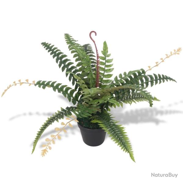 Plante artificielle avec pot Foug�re 50 cm Vert