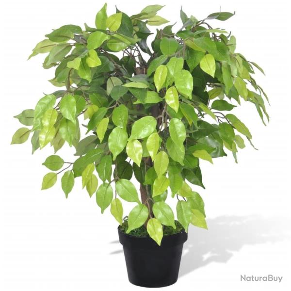 Palmier Artificiel Plastique avec Pot 60 cm