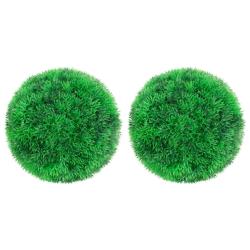 Boules de buis artificielles 2 pcs 22 cm alsavelo