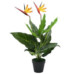 Plante artificielle Strelitzia Reginae Oiseau de Paradis 66 cm alsavelo