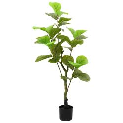 Ficus artificiel 30 feuilles 125 cm vert alsavelo