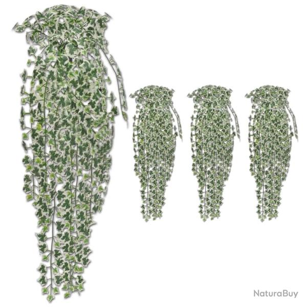 Buissons artificiels de lierre 4 pcs Bigarr� 90 cm