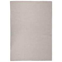 Tapis &agrave; tissage plat d'ext&eacute;rieur 140x200 cm Taupe alsavelo