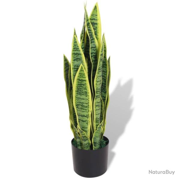 Plante artificielle avec pot Sansevi�re 65 cm Vert