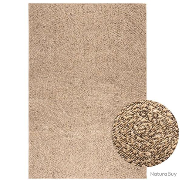 Tapis 140x200 cm aspect jute int�rieur et ext�rieur