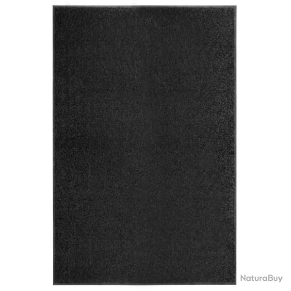 Paillasson lavable Noir 120x180 cm