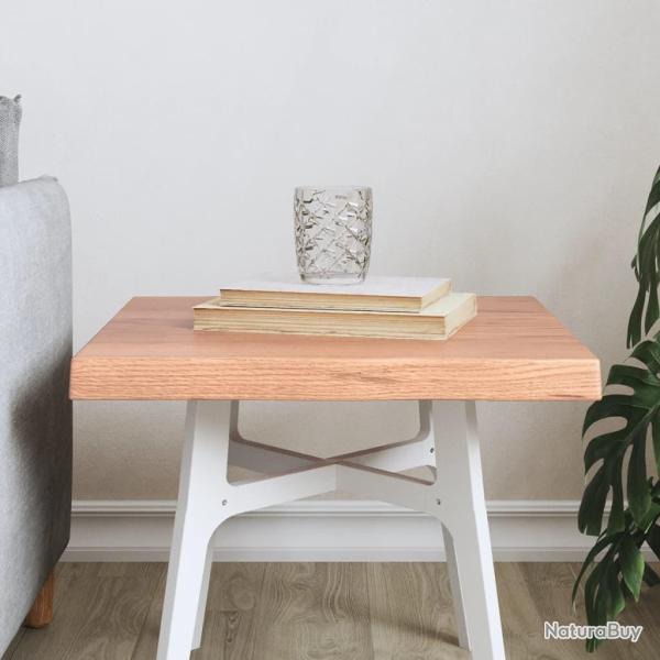 Dessus de table bois massif trait� bordure assortie