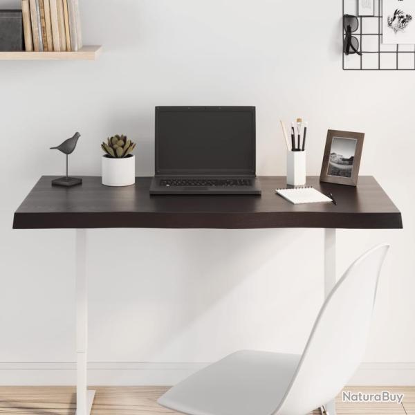 Dessus de table bois massif trait� bordure assortie