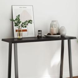Dessus de table bois massif trait&eacute; bordure assortie