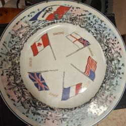 ASSIETTE D&Eacute;BARQUEMENT  6 JUIN