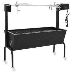 R&ocirc;tissoire pour barbecue &eacute;lectrique Acier inoxydable