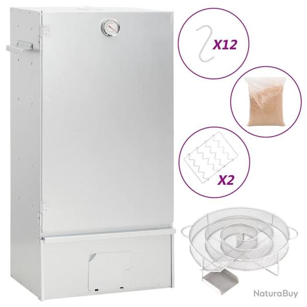 Fumoir � four � BBQ g�n�rateur de fum�e froide acier galvanis�