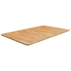Comptoir de salle de bain Marron clair 100x60x1,5cm Bois trait&eacute;