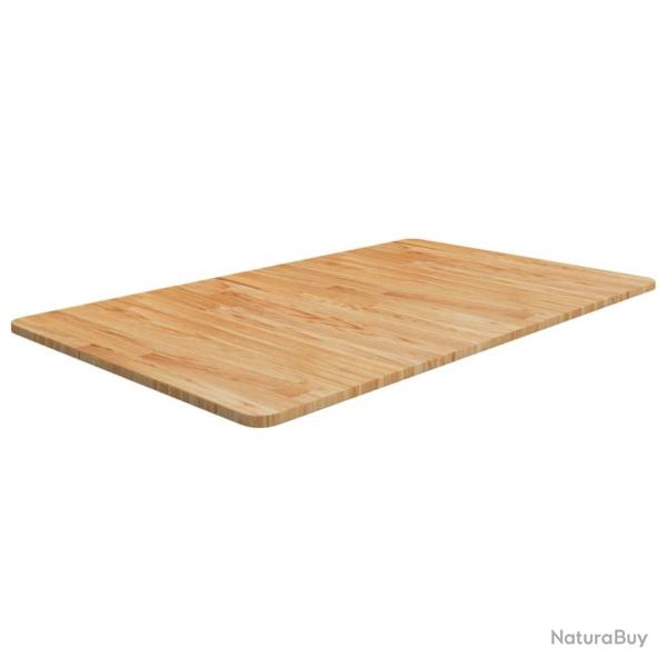 Comptoir de salle de bain Marron clair 100x60x1,5cm Bois trait�