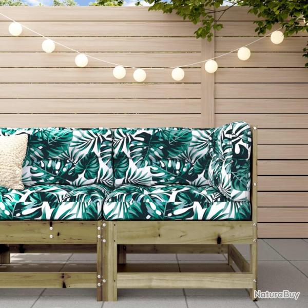 Canap� d'angle de jardin bois de pin impr�gn�