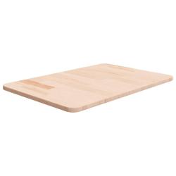 Comptoir de salle de bain 60x40x1,5 cm Bois massif non trait&eacute;