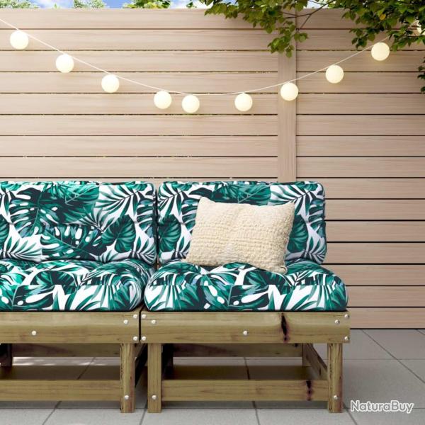 Canap� central de jardin bois de pin impr�gn�