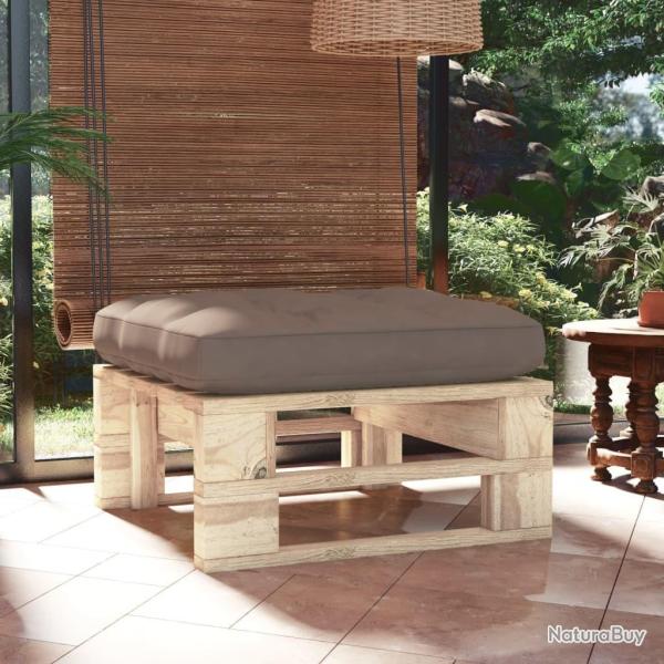 Pouf palette de jardin bois de pin impr�gn�
