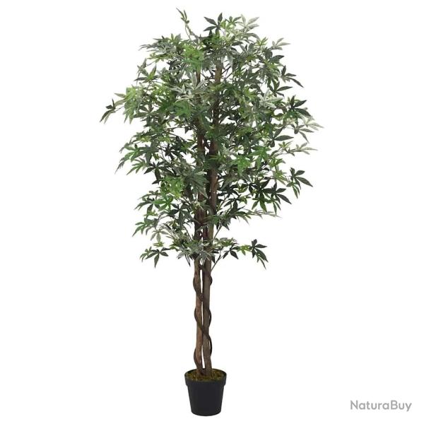 �rable artificiel 224 feuilles 80 cm vert