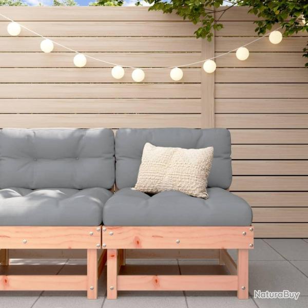 Canap� central de jardin bois massif douglas