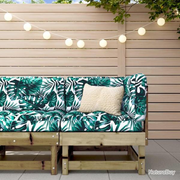 Canap� d'angle de jardin bois de pin impr�gn�