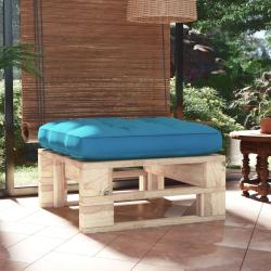 Pouf palette de jardin bois de pin impr&eacute;gn&eacute;