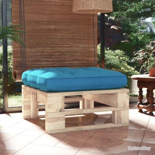 Pouf palette de jardin bois de pin impr�gn�
