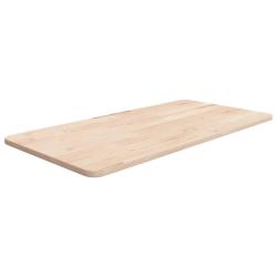 Comptoir de salle de bain 80x40x1,5 cm Bois massif non trait&eacute;