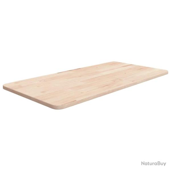 Comptoir de salle de bain 80x40x1,5 cm Bois massif non trait�