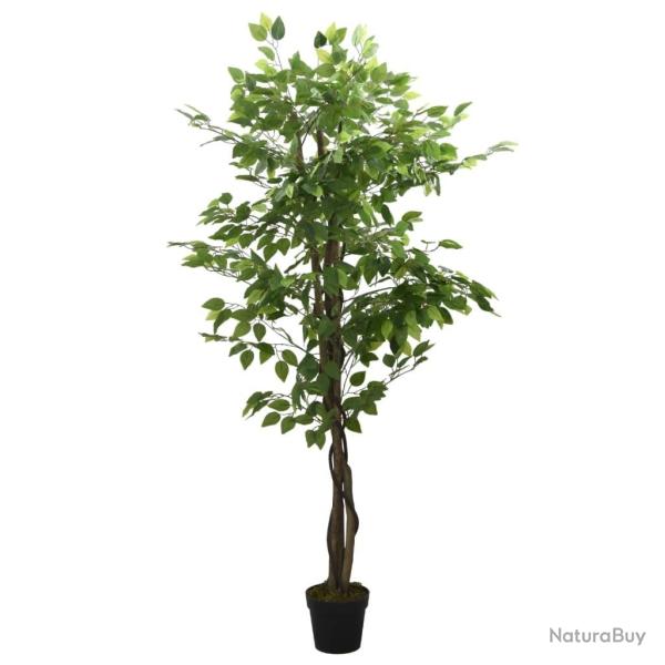 Ficus artificiel 378 feuilles 80 cm vert