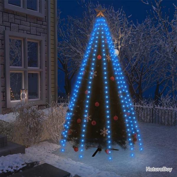 Guirlande lumineuse d'arbre de No�l 300 LED Bleu 300 cm