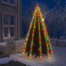 Guirlande lumineuse d'arbre de No&euml;l 300 LED color&eacute;es 300 cm