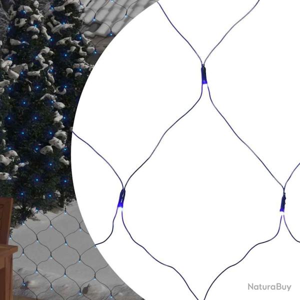Filet lumineux bleu de No�l 3x3 m 306 LED Int�rieur/ext�rieur