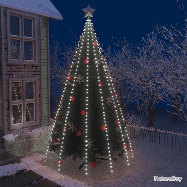 Guirlande lumineuse avec 500 LED Blanc froid 500 cm Int/Ext