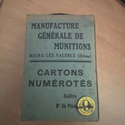 cartons num&eacute;rote