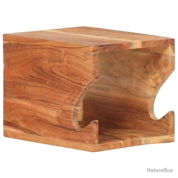 Support mural de v�los 35x25x25 cm Bois d'acacia massif