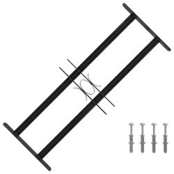 Grille de Fen&ecirc;tre 76 x 30 cm Acier enduit de poudre Noir